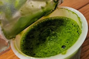 wheatgrass shots