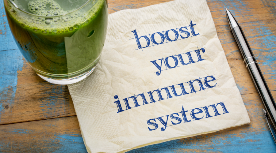 boost immunity with wheatgrass juice